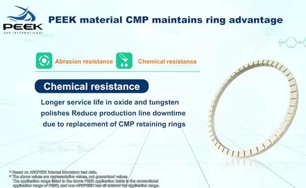 PEEK CMP Ring